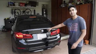 Muffler Delete on a BMW 5 Series!