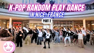 [IN PUBLIC] K-POP RANDOM PLAY DANCE in Nice, FRANCE (PART 2) - CAP3000 [17.02.2024]