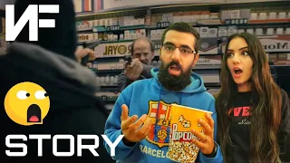 MIND-BLOWING STORYTELLING!! NF - Story (REACTION in Arabic/English!!)