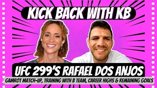 Rafael dos Anjos Talks UFC 299 Gamrot Match-Up, McGregor & Diaz Fights, B Team BJJ & KO Confidence!