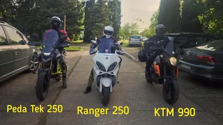 Prvomajska Vožnja Motorom / KTM 990, Peda Tek 250 i Ranger 250