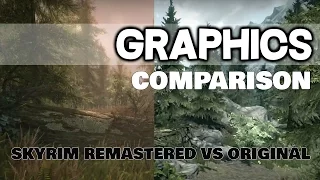 Skyrim: Special Edition Remaster vs Original - Graphics Comparison (1080p)