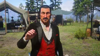 If Arthur shoot a man near camp Dutch says this. Red Dead Redemption 2