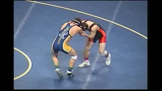 2007 MHSAA Division 1 Finals 112 Pounds Zach Jones (Hartland) vs. Justin Fleeson (Belleville)