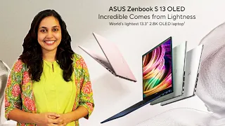Asus ZenBook S 13 OLED Unboxing and First Impressions