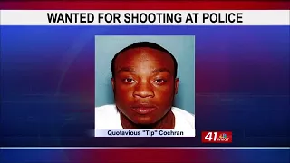 Macon Co. man wanted for shooting at Cordele police officer