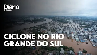 Imagens mostram devastação de ciclone no Rio Grande do Sul