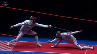 Epee Fencing - 41 and still rocking! | Imre G vs Park S