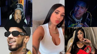 DJ Akademiks reveals he squashed his issues w/ 6ix9ine’s BM Sara Molina & plays her voice notes!