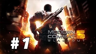 Мобильный шутер на Android и iOS Modern Combat 5  (часть 1)