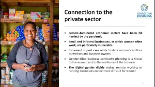 Gender in the Private Sector COVID-19 Response: Best Practices from Turkey