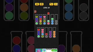 Ball Sort Puzzle Level 47 Walkthrough