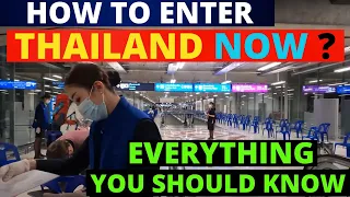 HOW TO ENTER THAILAND NOW ?- Everything You Should Know /Thailand Reopening june 2022 /Thailand pass