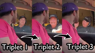 Triplet Pay-It-Forward Drive Thru Prank Part 2