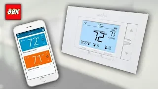 Emerson Sensi Wi-Fi Thermostat for Smart Home Installation Set Up DIY ST55 Alexa Smart Home