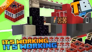 EXPLOSIVE MINING MISSION | Truly Bedrock Season 1 [96] | Minecraft Bedrock Edition 1.14 SMP