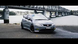 Mitch's Nardo Grey Honda Civic FN2 Type R | 4K