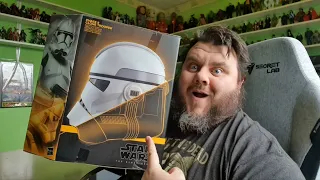 Star Wars The Black Series Clone Trooper Phase 2 Premium Electronic Helmet Unboxing & Review