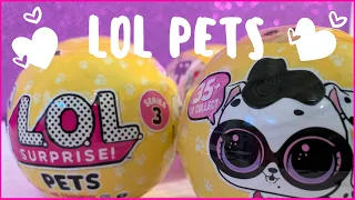 3 LOL Surprise Pets ~ Every Pet Surprisingly Was A Match To A LOL Toy I Already Had!