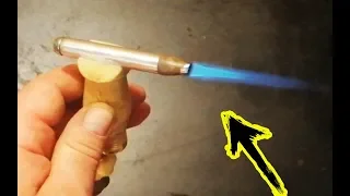 How to make a cool tool yourself / mini gas burner ( 2 )