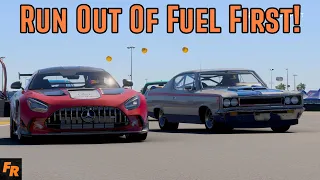 Who Can Run Out Of Fuel Fastest On Forza Motorsport!
