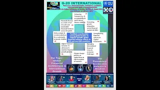 G 20 INTERNATIONAL GLOBAL SUMMIT 2023 by the International Internship University