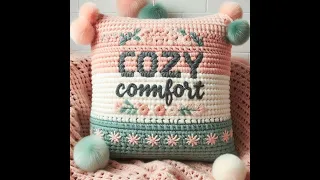 Beautiful Crochet cushion cover design ideas // #crochet #crocheting