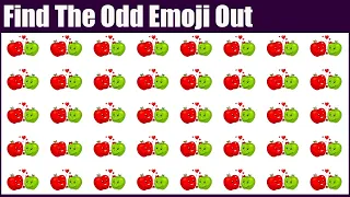 HOW SHARP ARE YOUR EYES #47 l Find The Odd Emoji Out l Emoji Puzzle | Spot The Difference