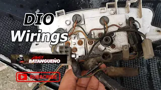 Honda Dio Wiring/ Motorcycle wiring/ AC Cdi