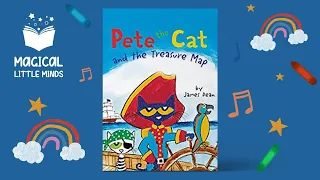 Kids Books Read Aloud Story 📚Pete the Cat and the Treasure Map by James Dean