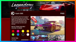 GTA 5 Online PS5/XBOX SERIES X - FREE SPORTS CAR! Karin S95, NEW Chameleon Paint Jobs & MORE!