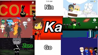 All ninjago intros but in gacha club  (2011-2017) updated more added