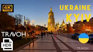 Views of Kyiv, Ukraine 🇺🇦 Walking Tour Highlights | 2021 Memories | City Ambience ASMR 4K HDR Travel