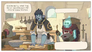 The Real Treasure Was All The Snacks We Had Along The Way - A DND Webcomic Dub