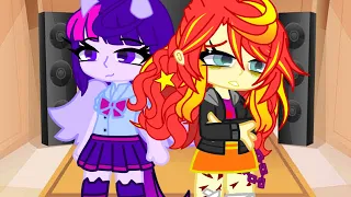 Twilight Sparkle and Sunset Shimmer react to edits and more! Part 1 -?