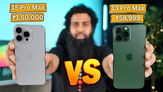 iPhone 15 pro max vs iPhone 13 pro max Full Comparison 2024