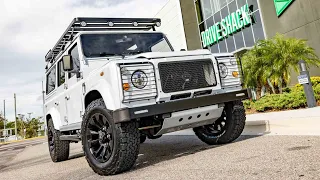 Fully RESTORED Land Rover DEFENDER 110 with LT1 Engine | E.C.D. Automotive Design