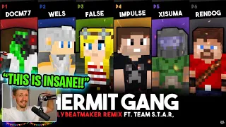 Solidarity REACTS to HERMIT GANG Ft. Team S.T.A.R..