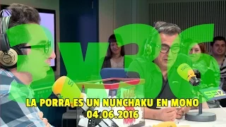 NADIE SABE NADA 3x36 | La porra es un nunchaku en mono