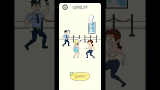 DOP Love Story: Brain Out Game - Android/iOS || Level 57 #DeleteStories #Shorts