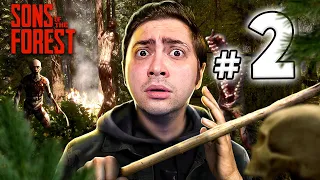 alanzoka jogando Sons of the Forest com os amigos - #2