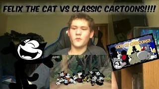 FELIX THE CAT VS CLASSIC CARTOONS!!!!! | Rubber Hose Feud (Who Copied Whoms?) REACTION!!!