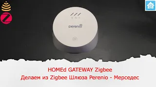 Первый взгляд на Zigbee сервер умного дома HOMEd. Перепрошивка Zigbee Шлюза Perenio