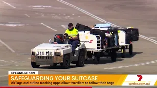 Wayfarer’s James Wilkinson talks lost luggage on Sunrise on 7