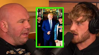 DANA WHITE FREAKS OUT OVER DONALD TRUMP PODCAST BEING REMOVED FROM YOUTUBE