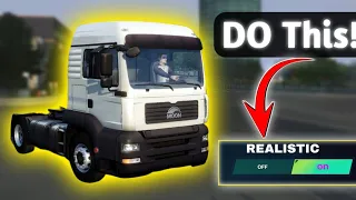 How to ENABLE Realistic Driving in 2mins | Truckers of europe 3 #truckersofeurope3