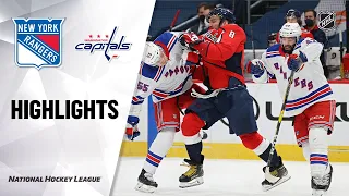 Rangers @ Capitals 3/19/21 | NHL Highlights