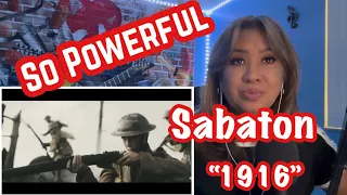 First Time Hearing SABATON - 1916 (Official Music Video) / Reaction