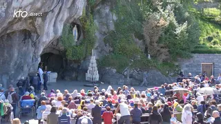 Chapelet du 19 avril 2024 à Lourdes