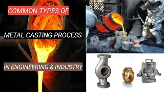 What Are The Common Types Of Metal Casting Process In Engineering and Industry?
